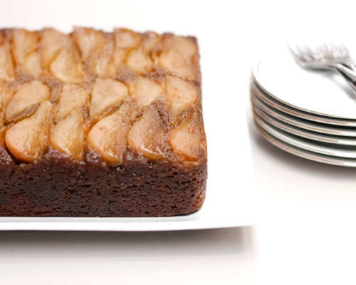 Pear and ginger cake